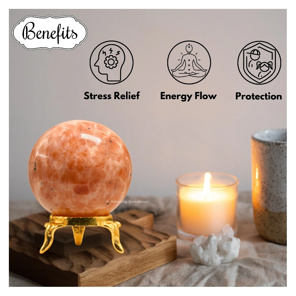Sunstone Sphere (2 Inch)