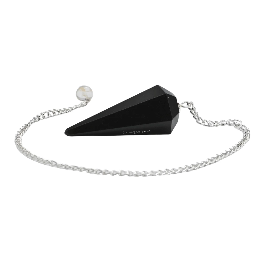 Black Agate Pendulum