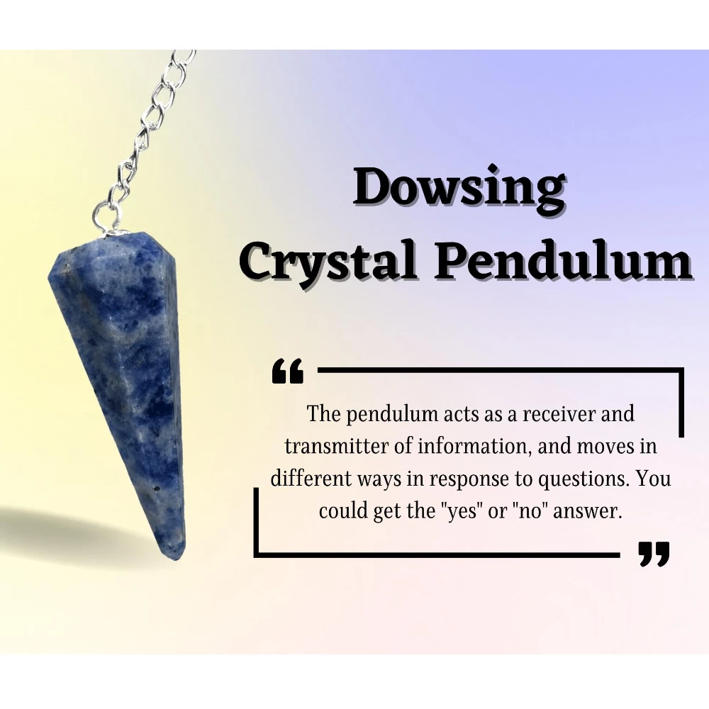 Sodalite Pendulum