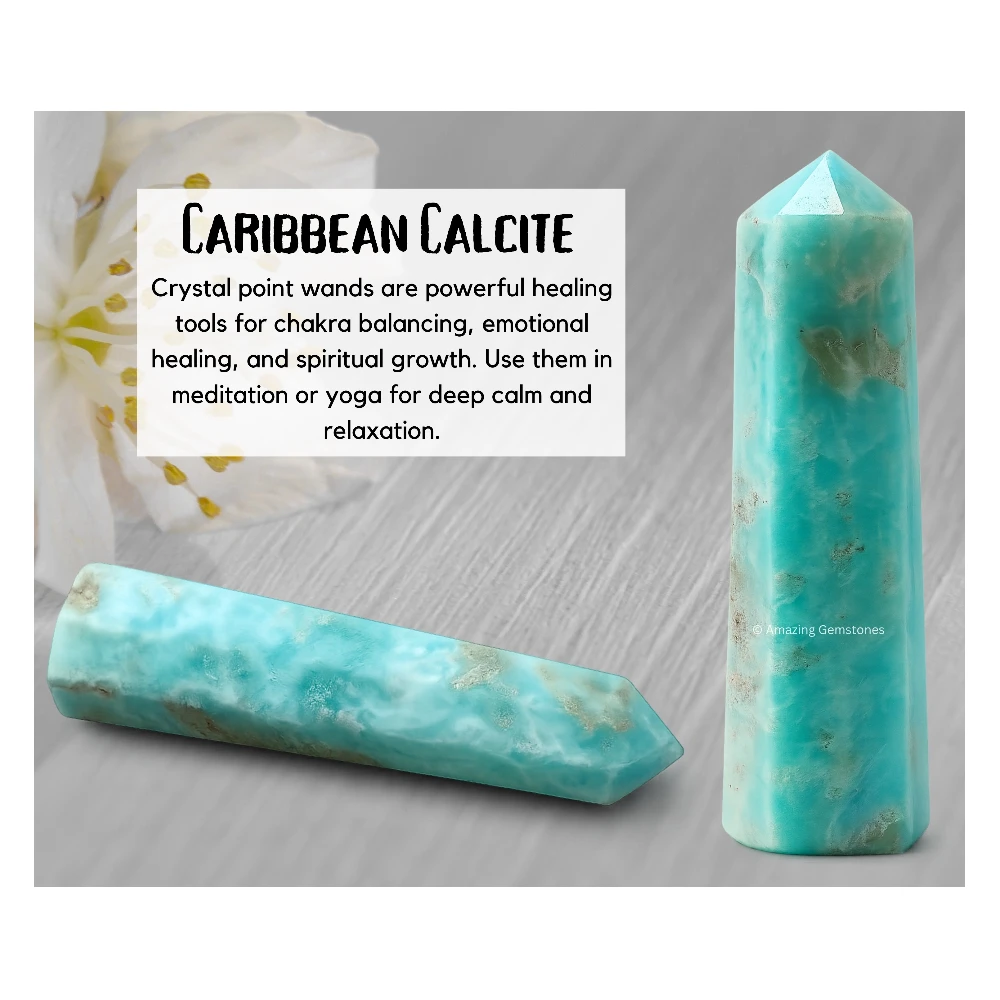 Caribbean Calcite Tower (2" to 3" inch)