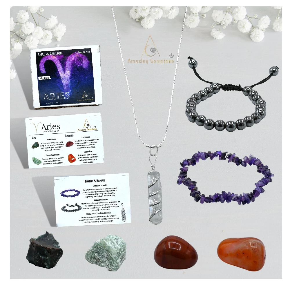 Crystals for Aries (Premium Set)
