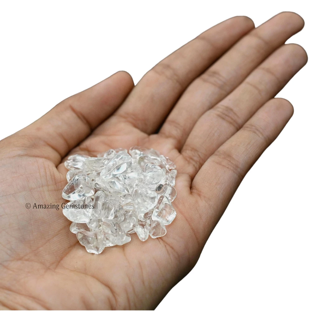 Clear Quartz Chips (1LB) (High Grade)