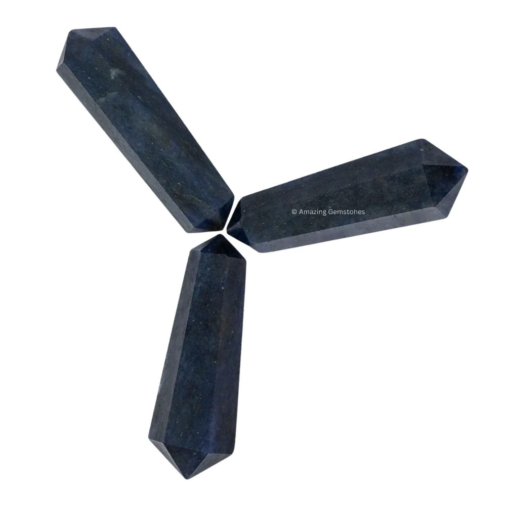 Blue Aventurine Pencil Points (Double Terminated) (Set of 10)