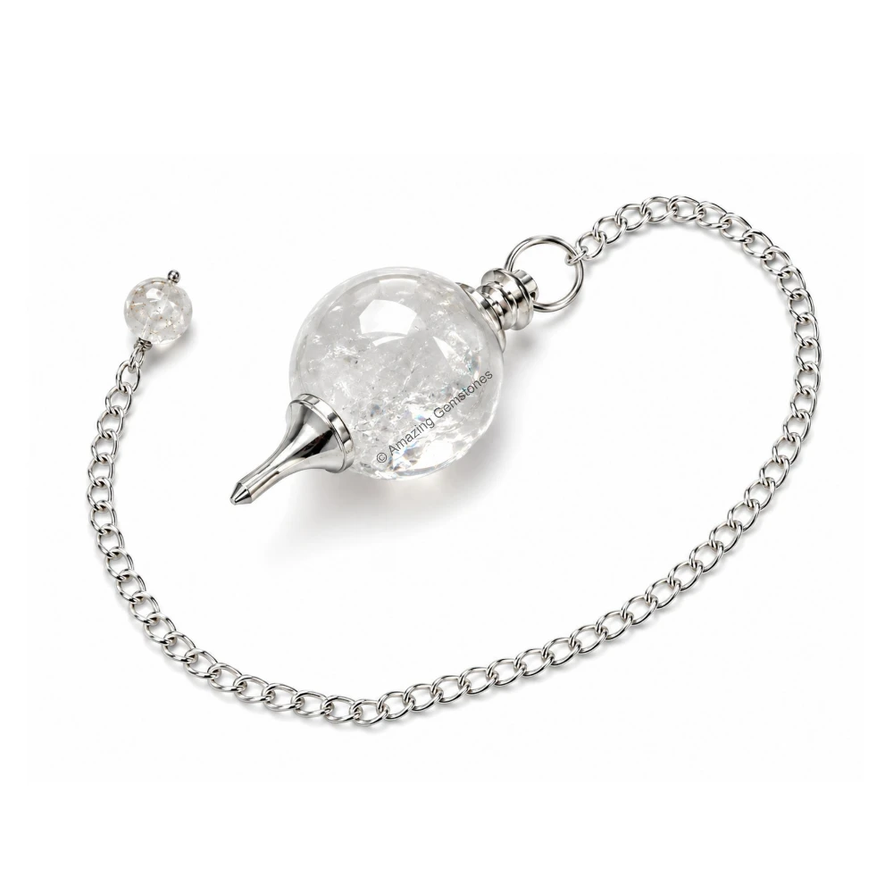 Clear Quartz Ball Pendulum