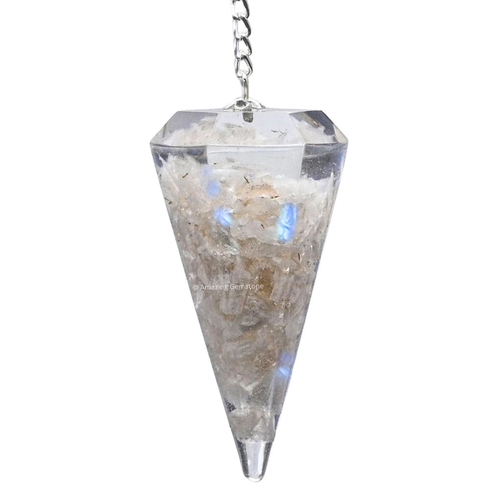 Moonstone Orgone Pendulum