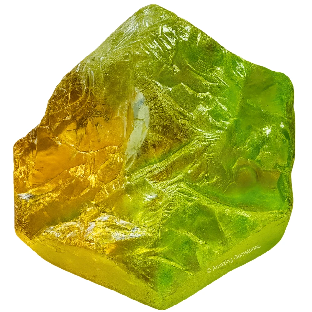 Tangerine Apple Aura Quartz Raw Crystals (2 Pieces)