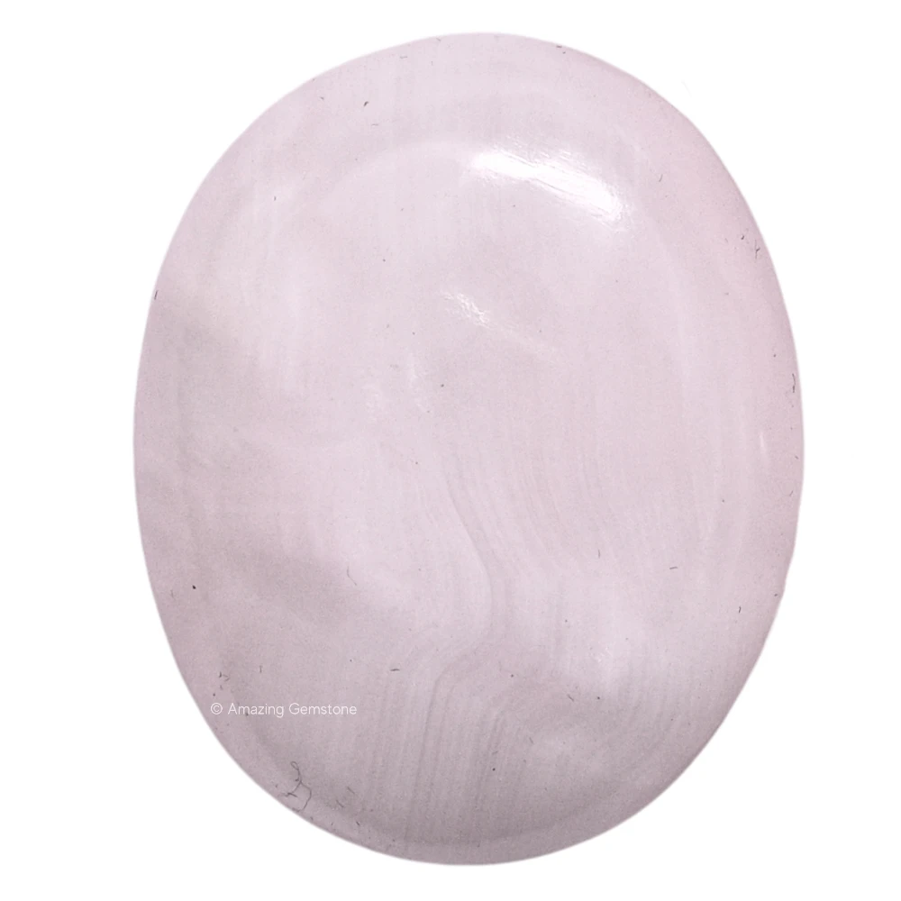 Pink Calcite Palm Stone
