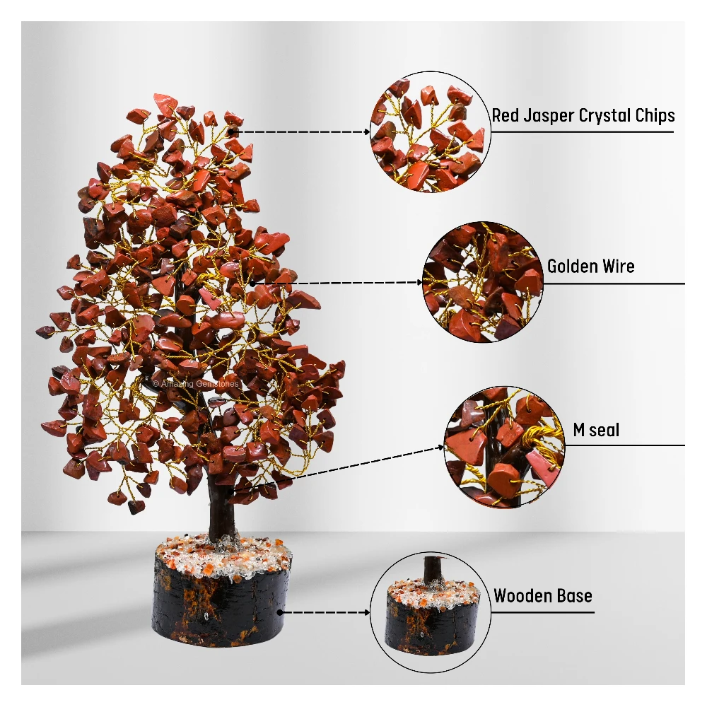 Red Jasper Tree (200 Beads)