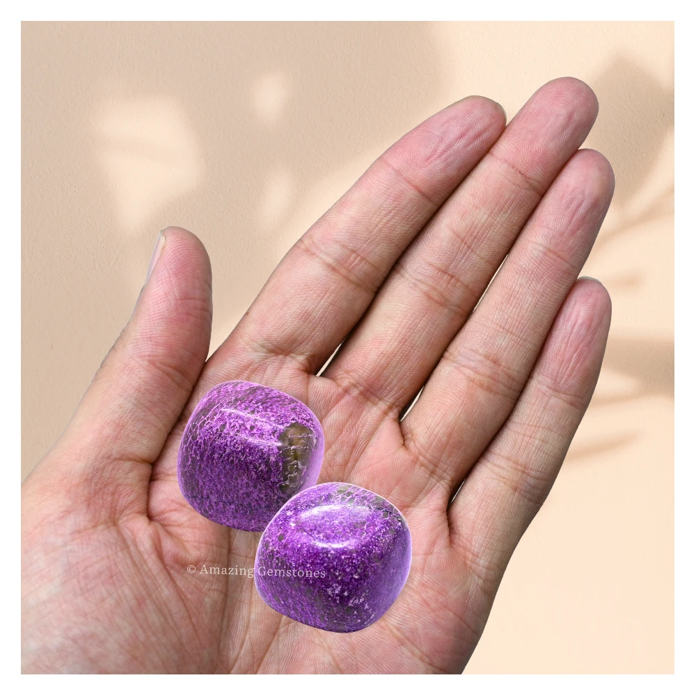 Tumbled Stichtite Stone Crystals (1 oz)