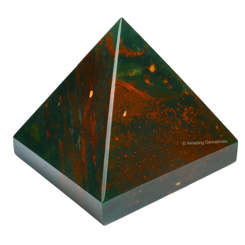 Bloodstone Pyramid (2 Inch)