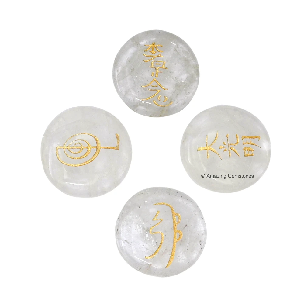 Clear Quartz Usui Reiki Set