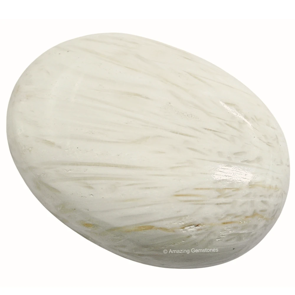 Scolecite Palm Stone (Large)