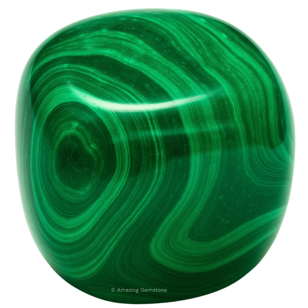 Tumbled Malachite Crystals Stones (1 oz)