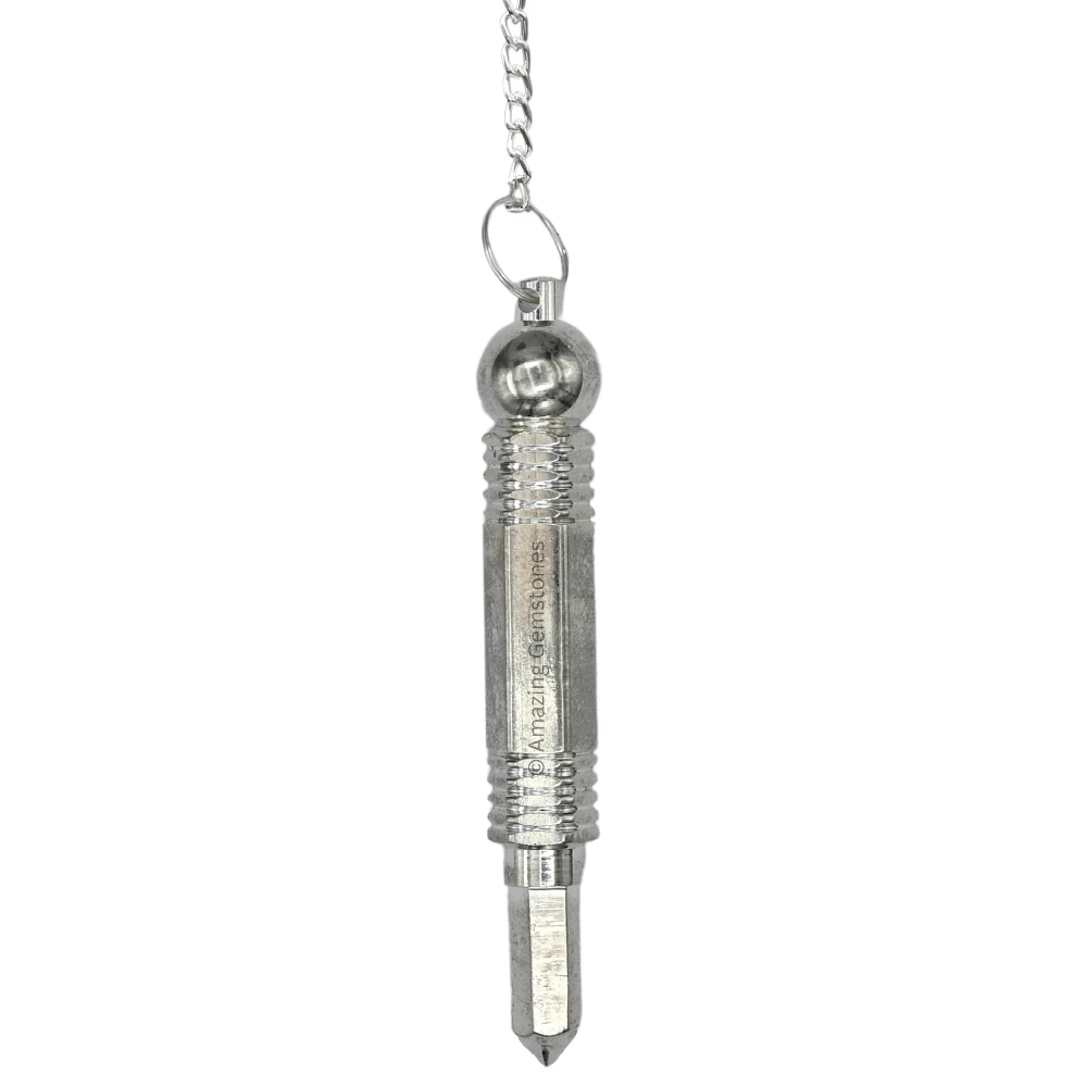Copper Metal Pendulum - Silver 3 Piece (MP38)