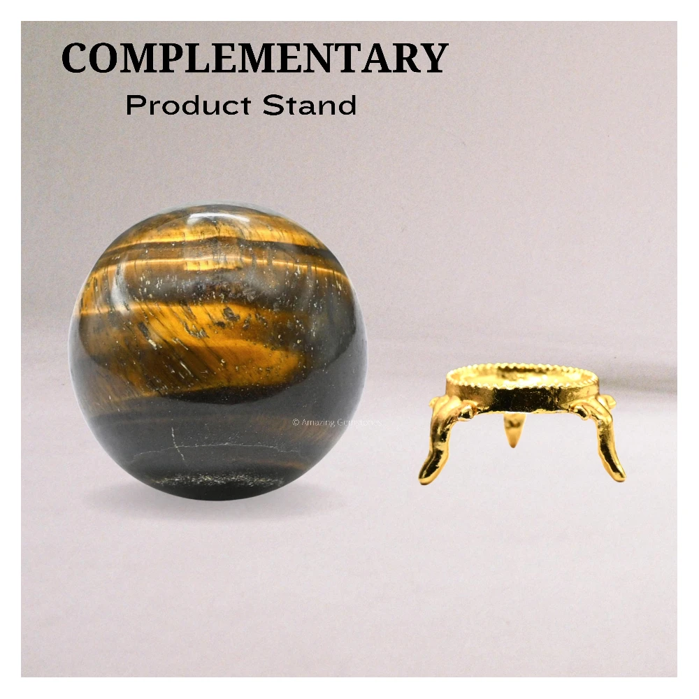 Tiger Eye Sphere (1.5 Inch)