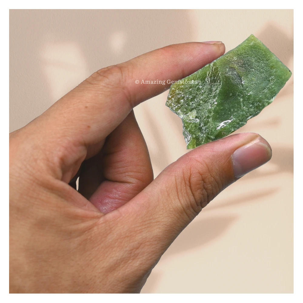 Dark Green Aventurine Raw Crystals (1 LB)