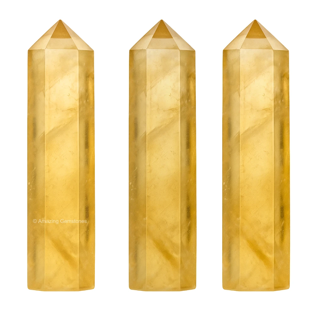 Citrine Pencil Points (Set of 50)