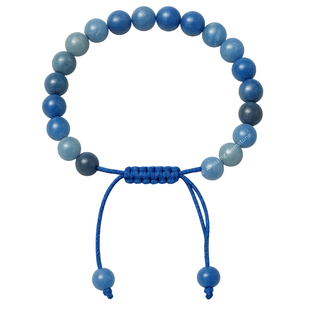 Blue Aventurine Bracelet (Adjustable)