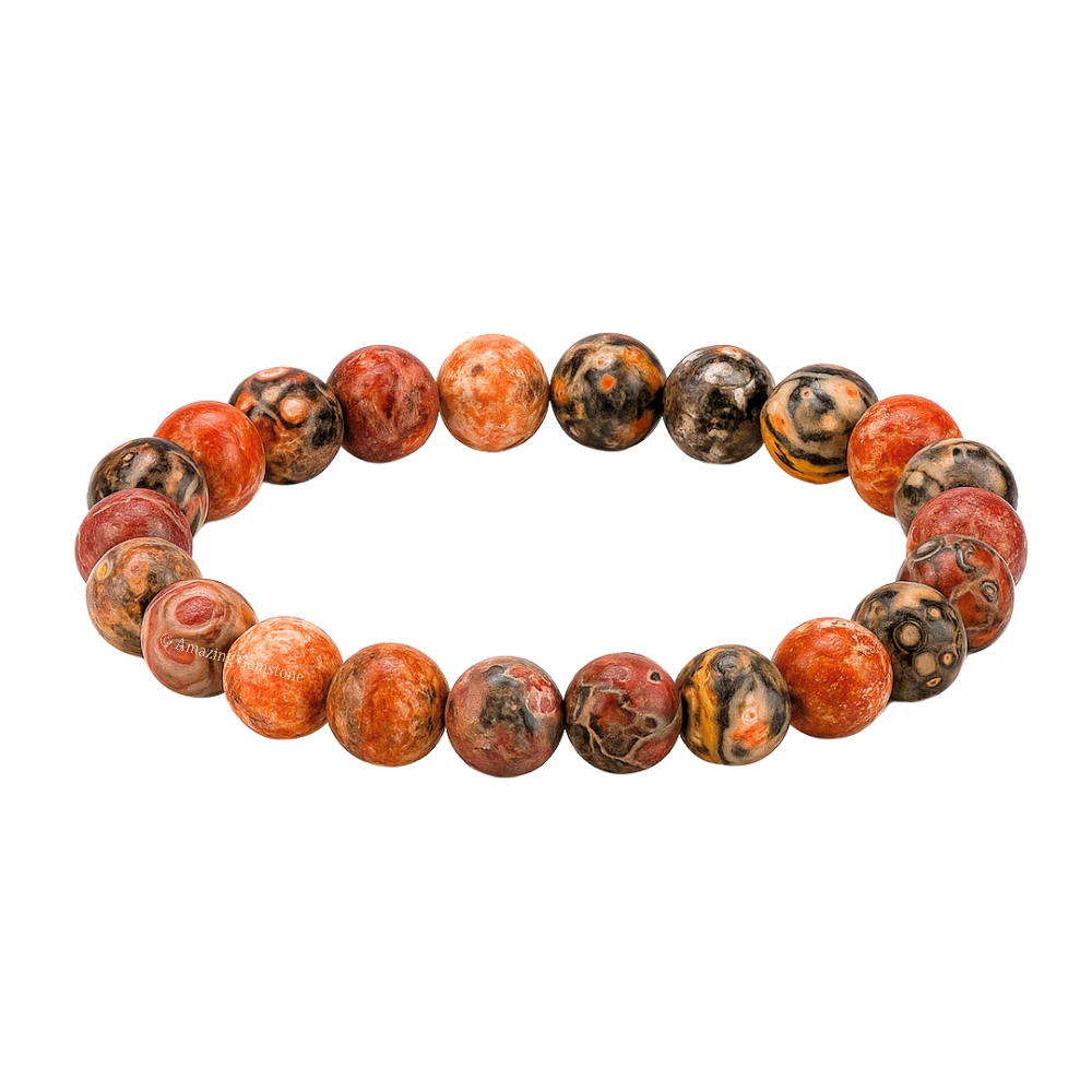 Leopard Jasper Bracelet (Strechable)