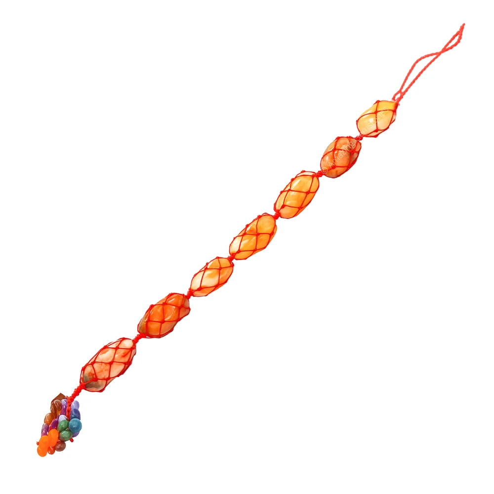 Carnelian Tumbled Car Hanging Ornaments