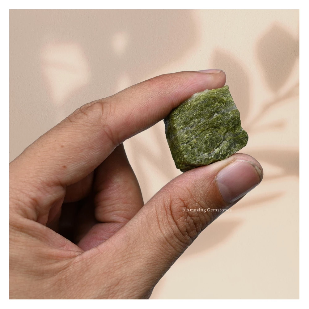 Vesuvianite Raw Crystals (2 Pieces)
