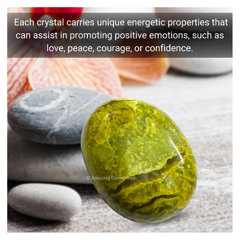 Green Opal Palm Stone