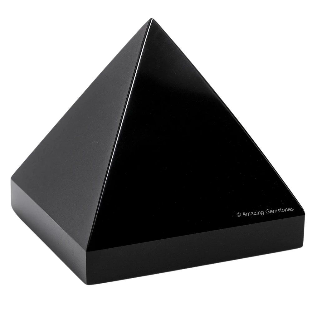 Black Obsidian Pyramid (2 Inch)