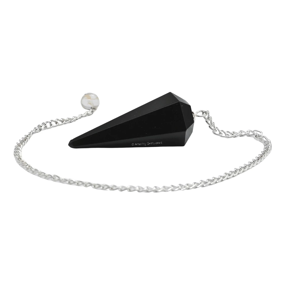 Black Obsidian Pendulum