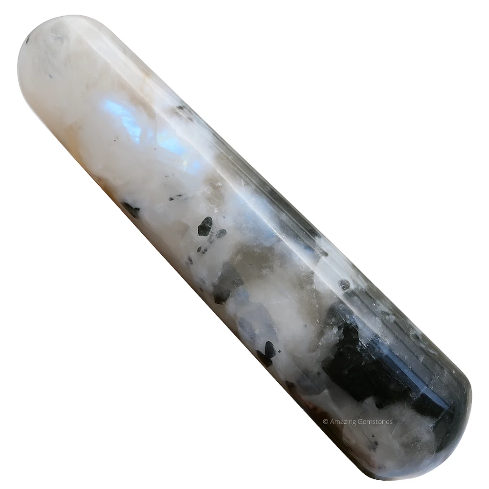 Rainbow Moonstone Wand