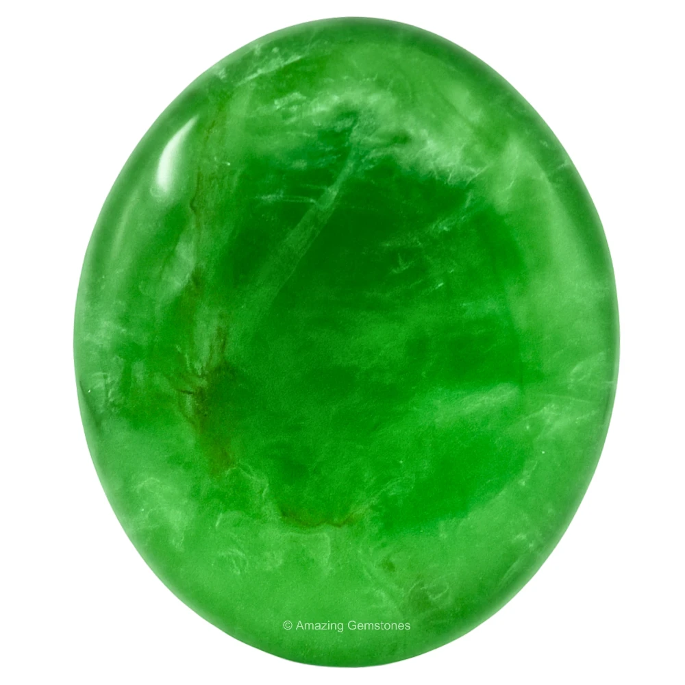Green Fluorite Palm Stone