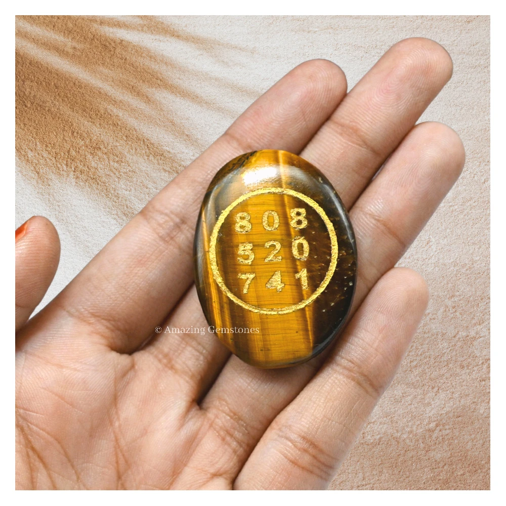 Tiger Eye Zibu Stone (Oval)