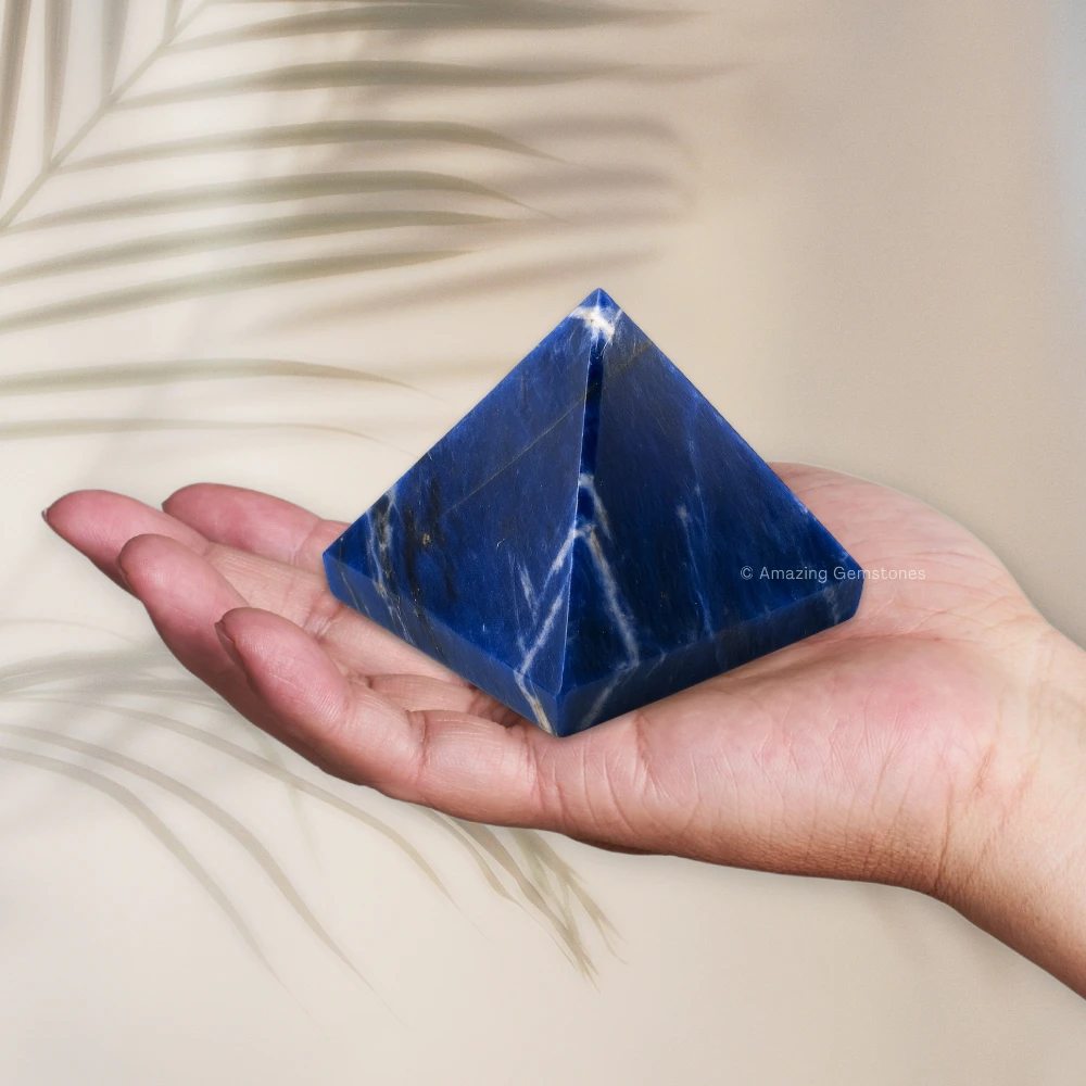 Sodalite Pyramid (2 Inch)