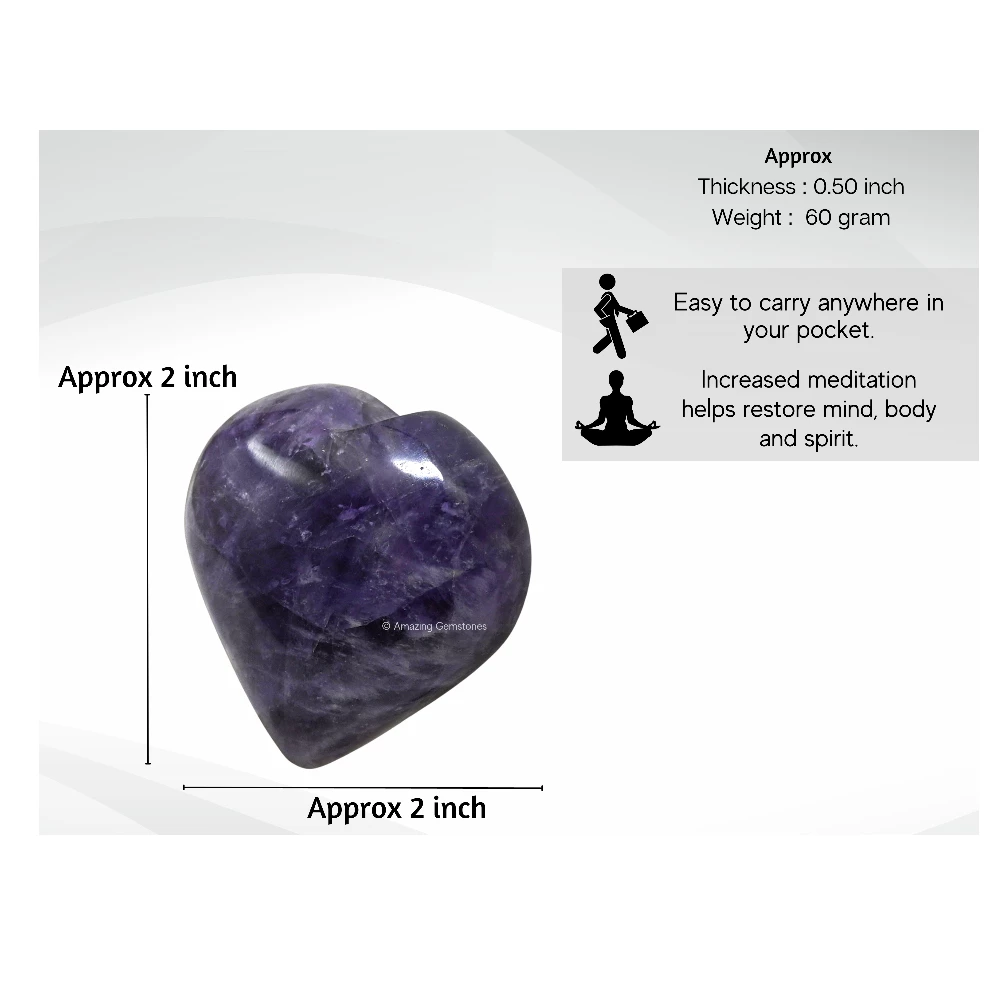 Amethyst Heart