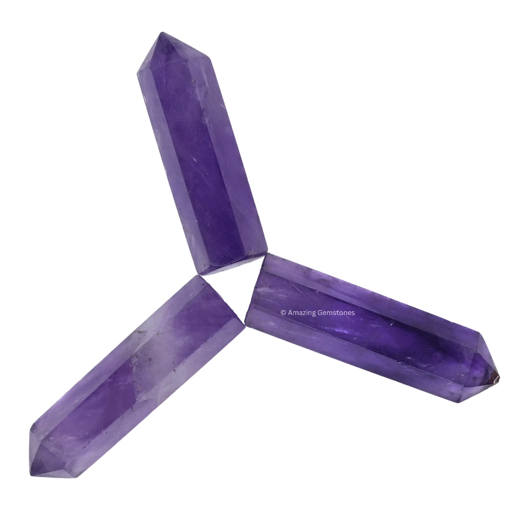 Amethyst Pencil Points (Set of 3)