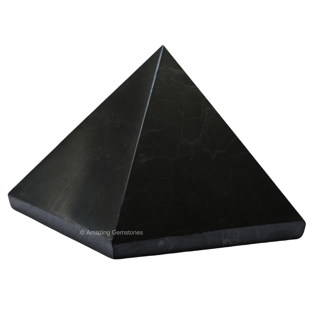 Shungite Pyramid (35-40 mm)