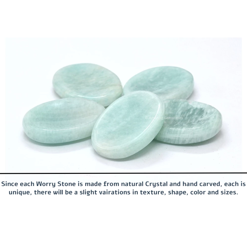Amazonite Worry Stone