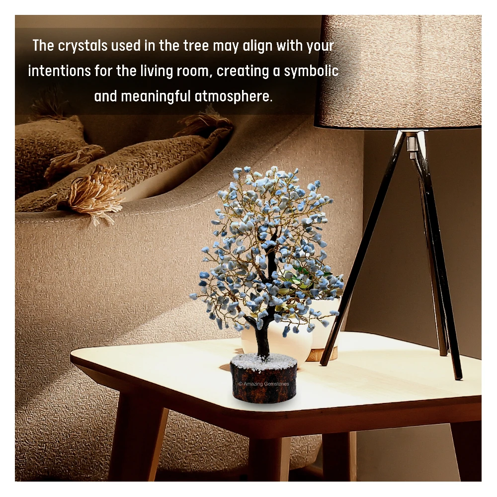 Blue Opal Tree (200 Beads)