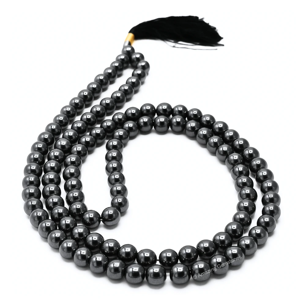 Hematite Mala (Without Knot)