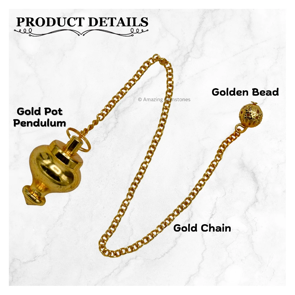 Copper Metal Pendulum - New Pot Shaped (MP10)