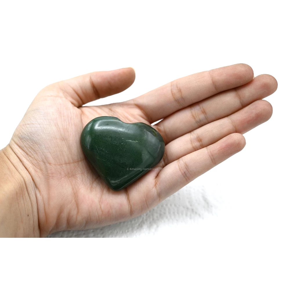 Green Aventurine Heart