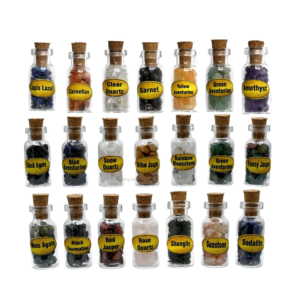 Spell Jars Kit for Witchcraft Supplies - Set of 21 (Starter)