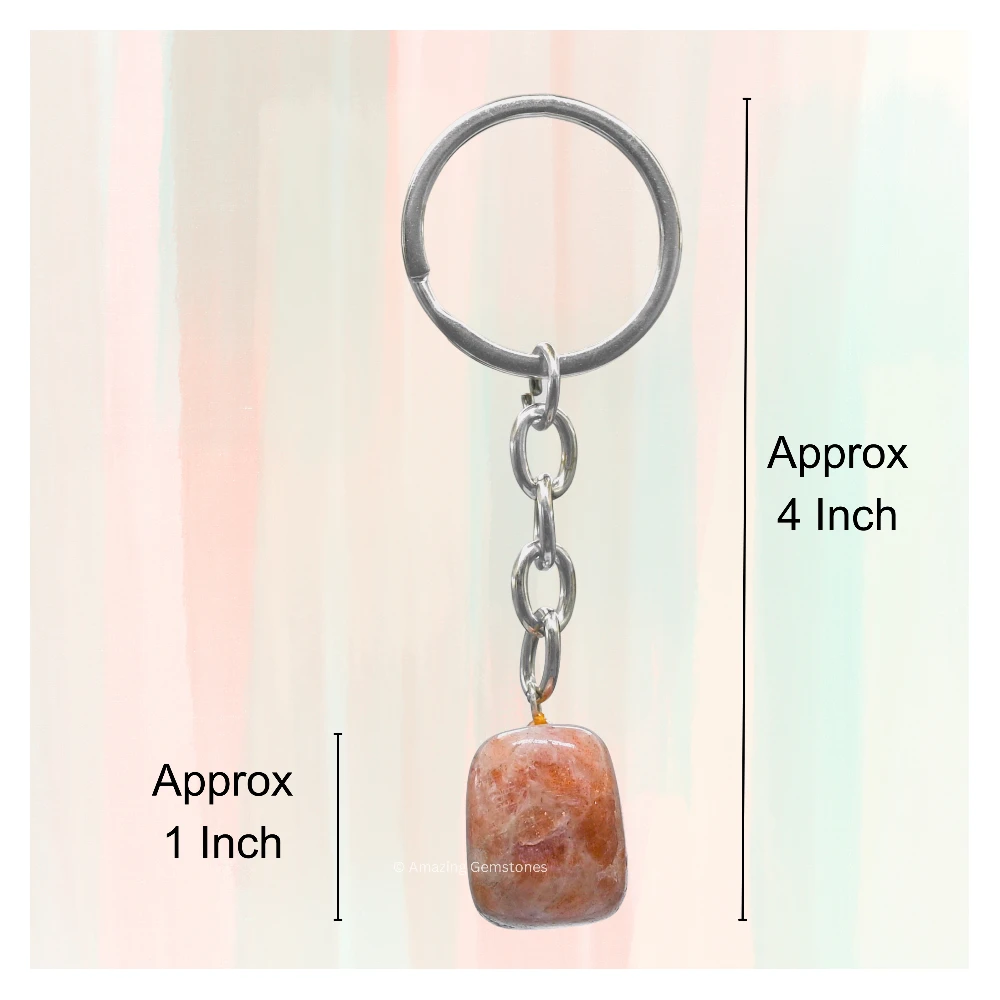 Sunstone Keychain Keys Holder (Tumble)