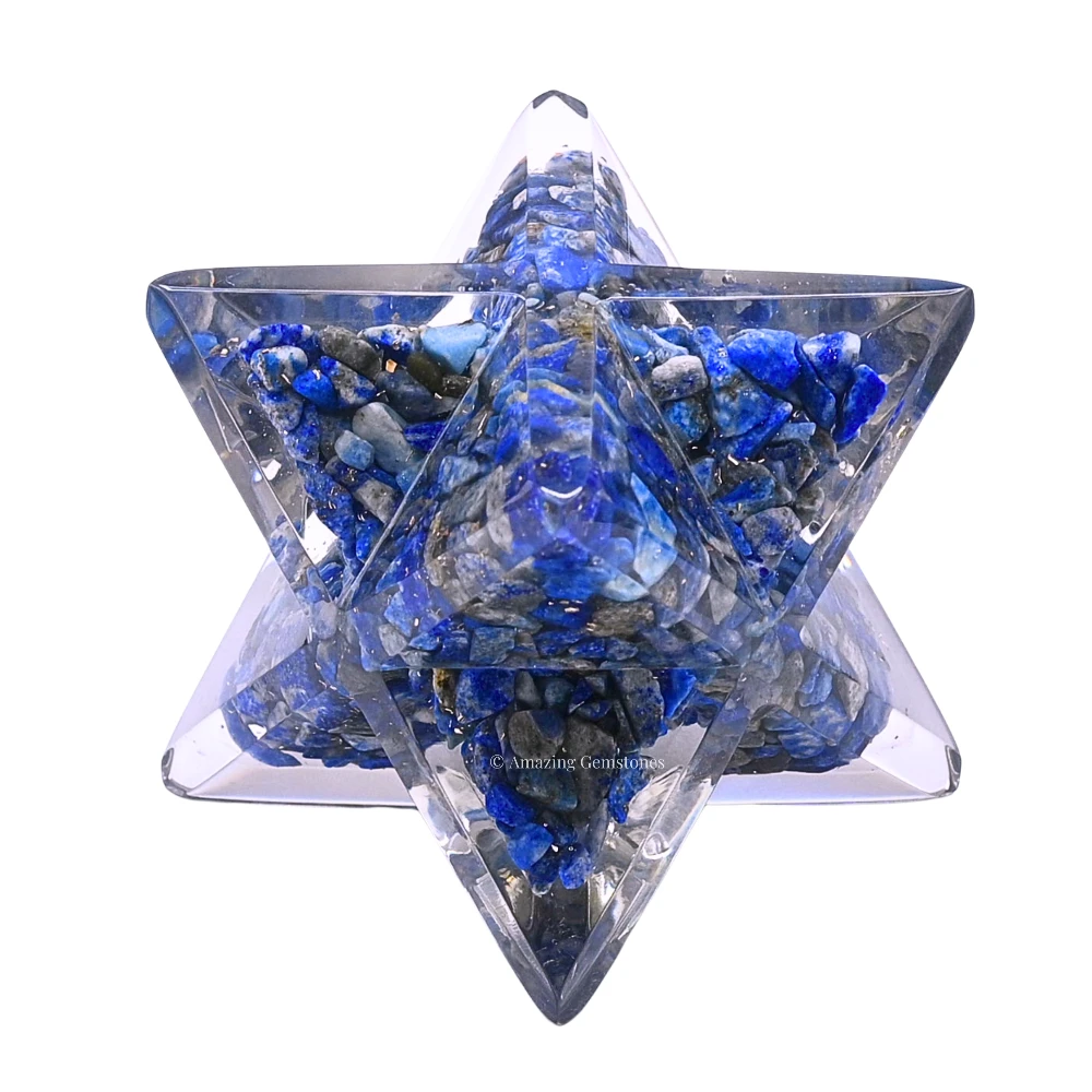 Lapis Lazuli Orgone Merkaba