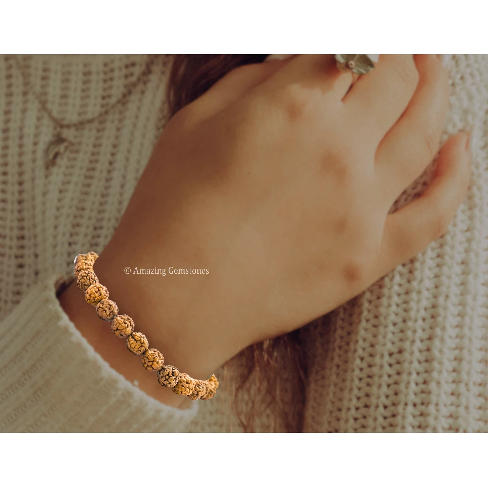 Rudraksha Bracelet (Strechable)