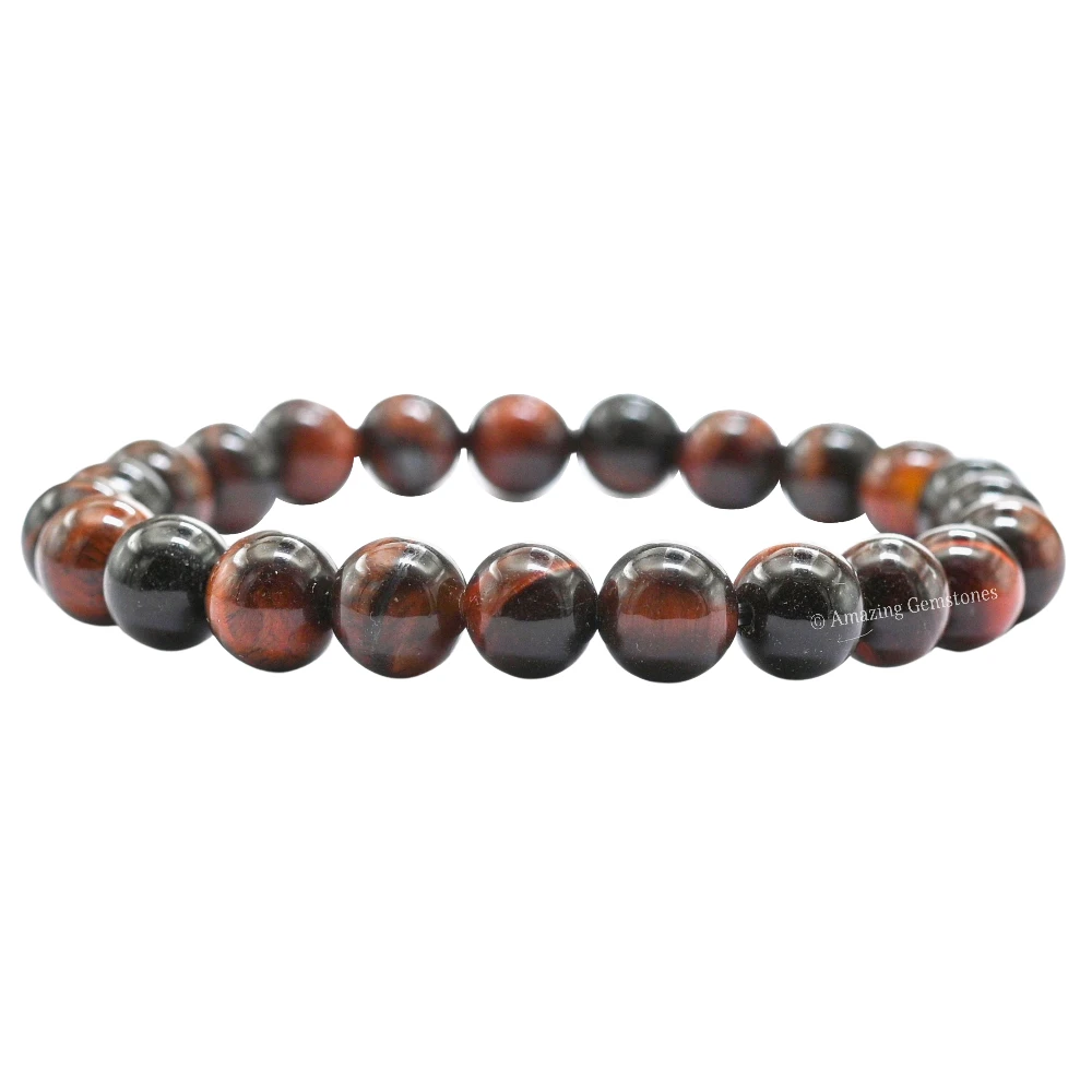 Red Tiger Eye Bracelet (Stretchable)