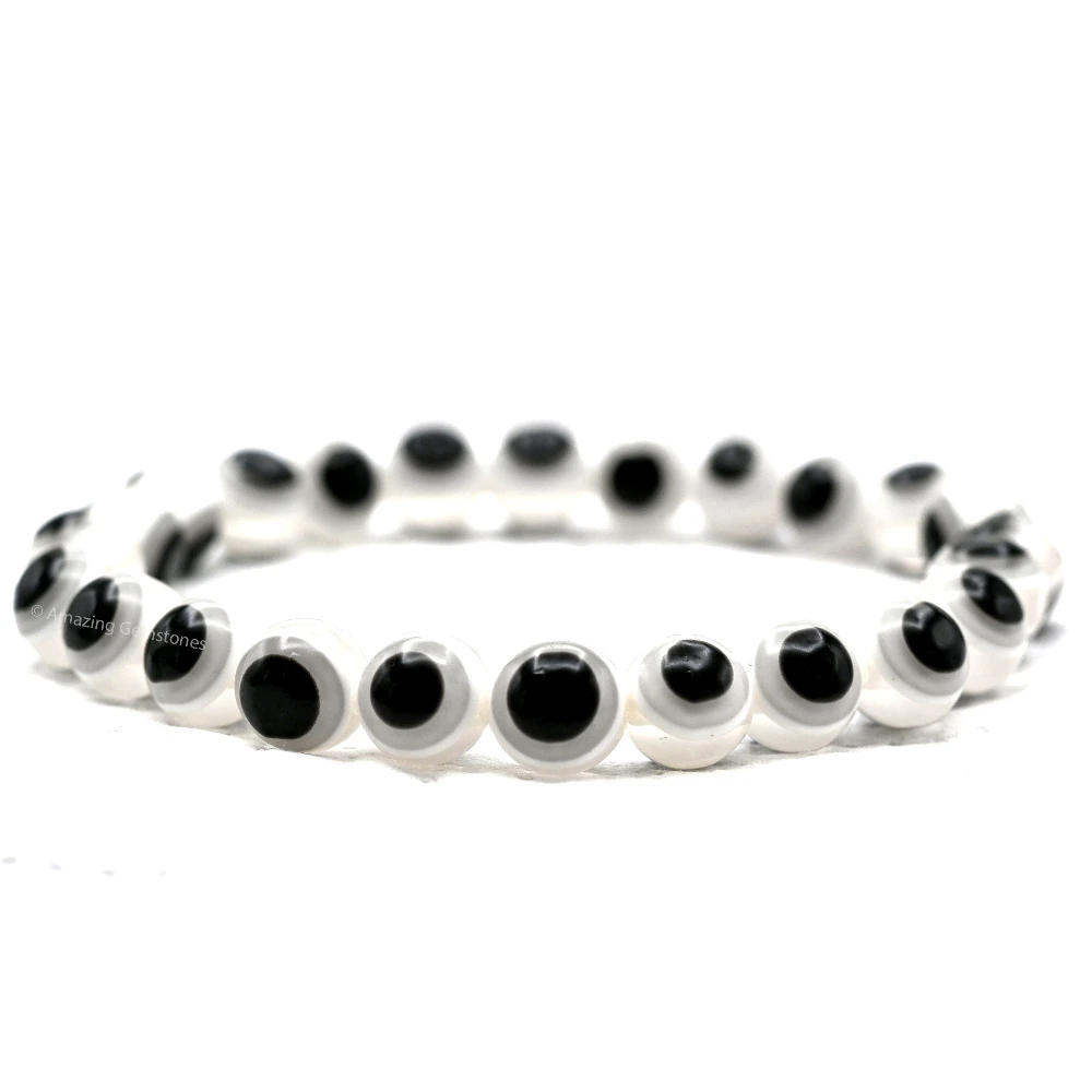 Smokey Evil Eye Bracelet