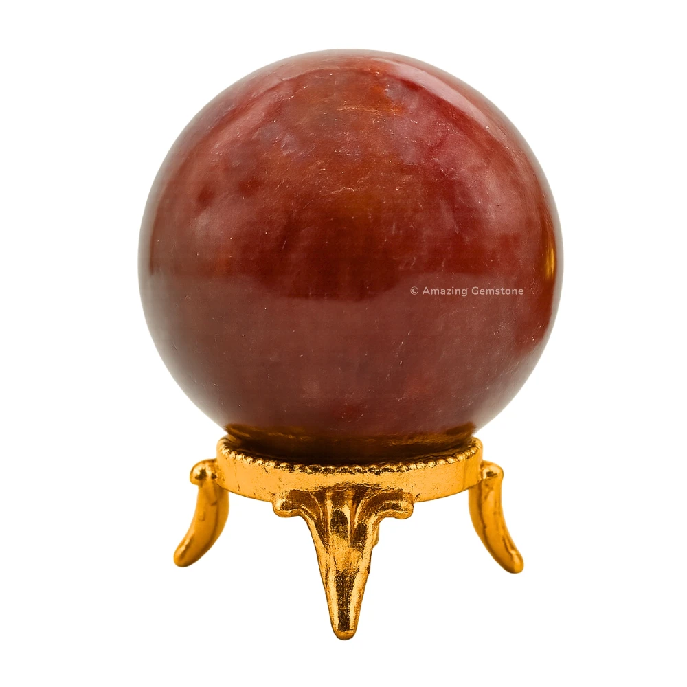 Strawberry Quartz Sphere (1.5 Inch)