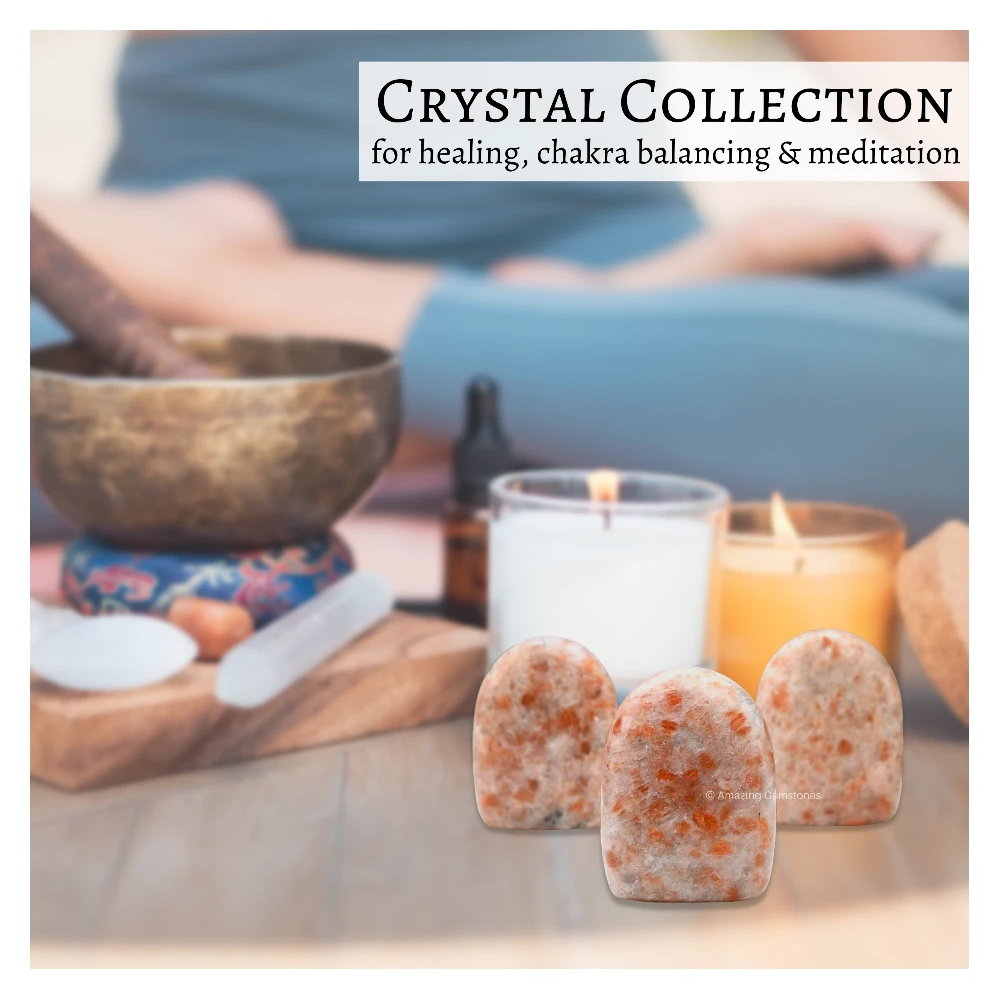 Sunstone Standing Palm Stone (Regular)