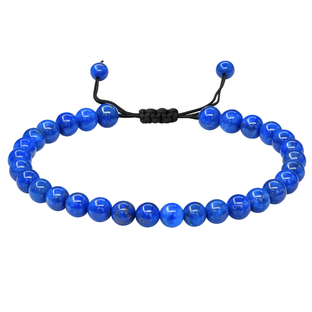 Lapis Lazuli Anklet (Without Knot)
