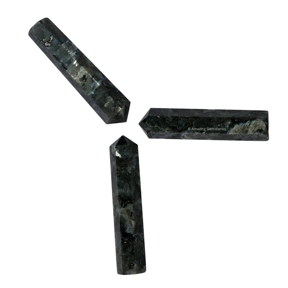 Larvikite Pencil Points (Set of 3)